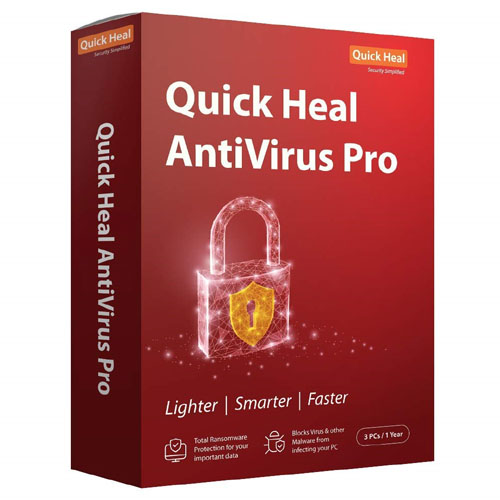 Renew Quick Heal Antivirus Pro 1 PC 3 Year