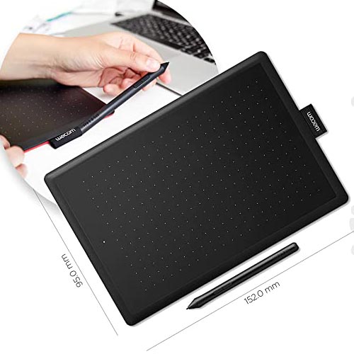 Wacom One by CTL-472/K0-CX Digital Drawing Graphics Pen Tablet