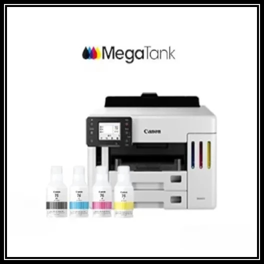 Canon MAXIFY GX5570 MegaTank Wireless Dual Cassettes Printer, Ink Tank