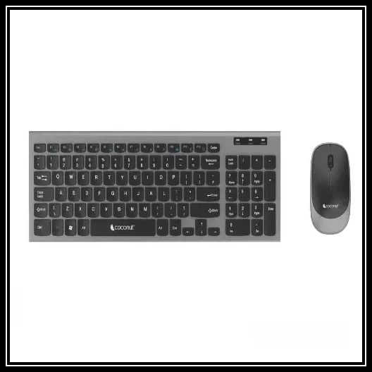 Onyx Wireless Combo,96 Keys, Quite Keyboard,3 Button Mouse