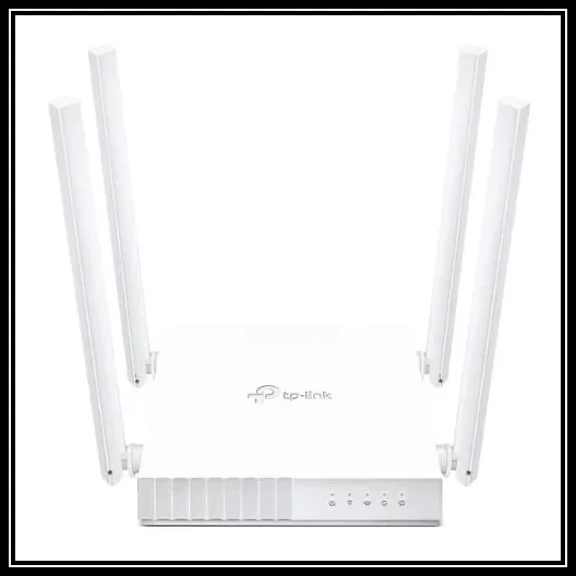 WIRELESS ROUTER TP-LINK DUALBAND 4 ANTENA AC750 ARCHERC24