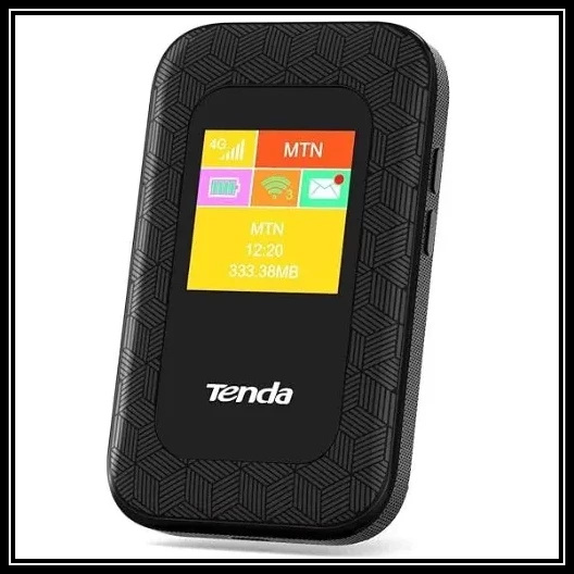 Tenda 4G185 3G/4G Mobile Hotspot, 4G LTE 150Mbps MiFi Device, 4G Router, Support USB Interface Charg