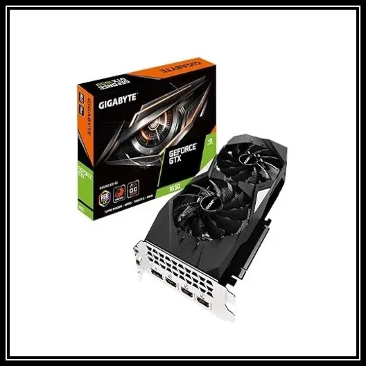 GIGABYTE GeForce GTX 1650 OC 4GB GDDR5 Graphics Card, 2X 80 mm Windforce Fans (GV-N1650OC-4GD, pci_e