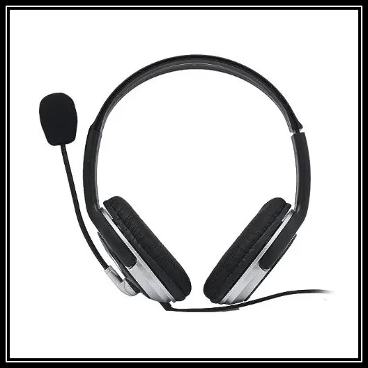 Hp Wired On Ear Headphones With Mic With 3.5 Mm Drivers, In-Built Noise Cancelling, Foldable And Adj