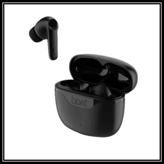 boAt Airdopes 207 Tws in Ear Earbuds with 50 Hours Playtime ( Black Color ) )