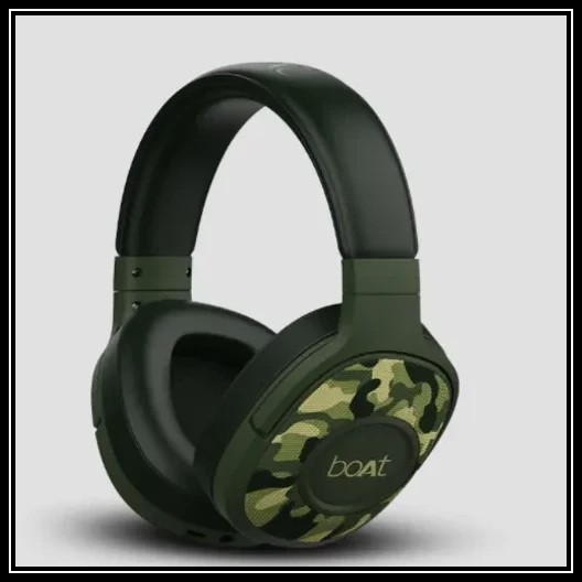 boAt Rockerz 550 Bluetooth Wireless Over Ear Headphones with Upto 20 Hours Playback 50MM Drivers S