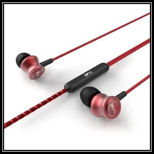 boAt Bassheads 152 in Ear Wired Earphones with Mic(Raging Red)